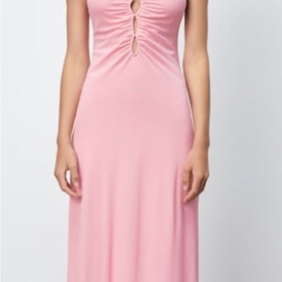 Zara pink dress maxi (flaw) - Picture 2 of 6